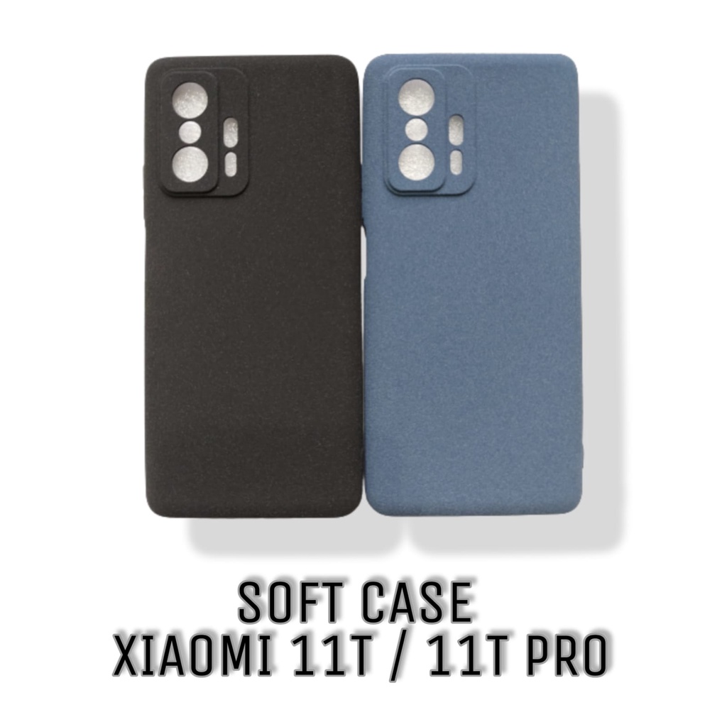 PROMO Case Xiaomi 11T PRO / Xiaomi 11T Soft Case Matte Sandstone Ultra Thin Casing Handphone