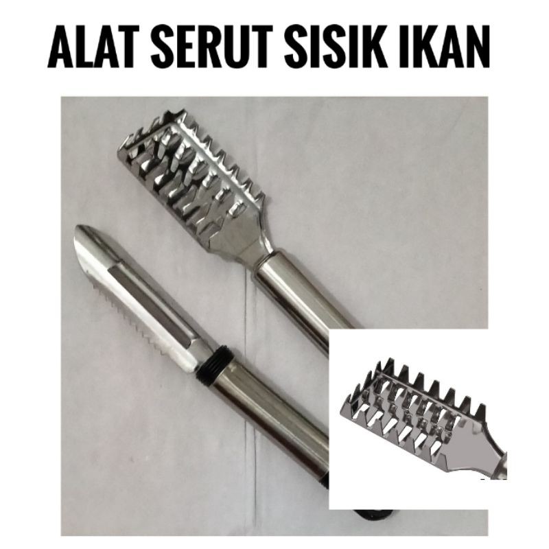 1 set Alat Serut Sisik Ikan Pancingan