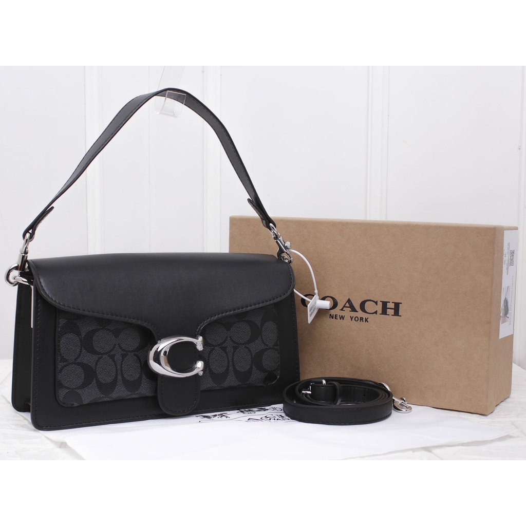 Tas Coach Tabby 26 Shoulder Bag HITAM
