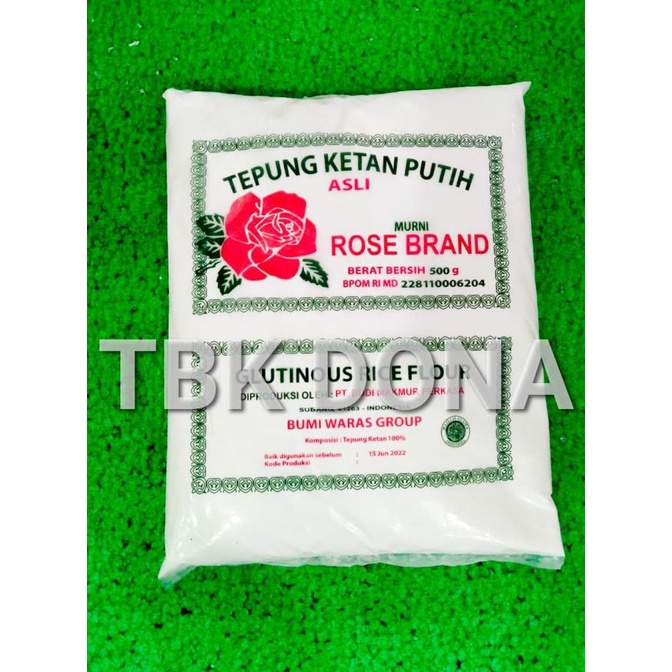 

Cuci Gudang Awal Tahun TEPUNG KETAN PUTIH ROSE BRAND 500 GR Big Sale