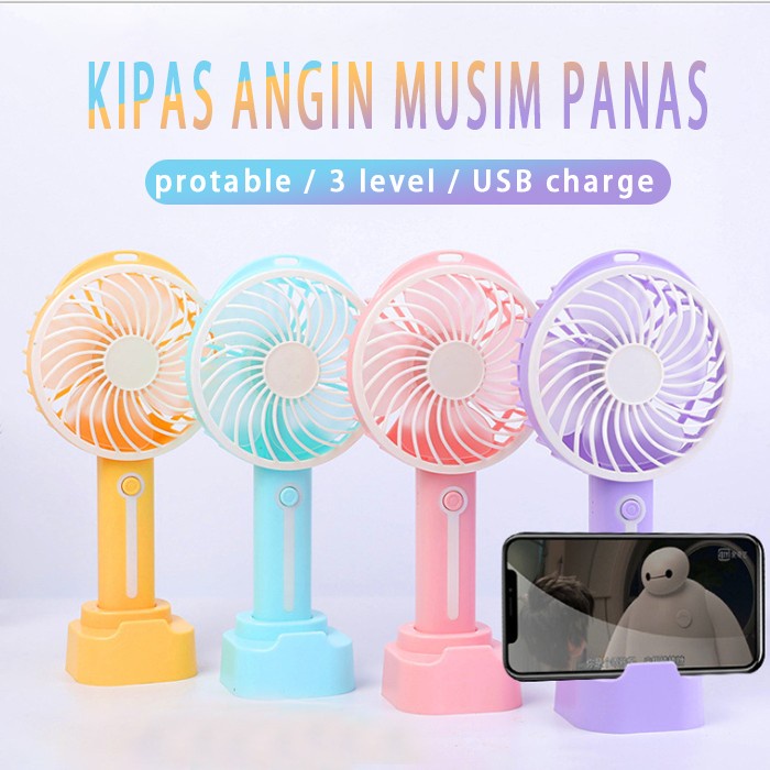 USB kipas angin mini charger portabel ringan dengan sandaran berdiri / Kipas Angin Mini Saku Portabel Kipas Angin Genggam / Kipas Angin Mini Portable Karakter Lucu Dan Unik / Kipas Angin Mini Portable USB / Mini Fan Portable / Kipas Angin USB