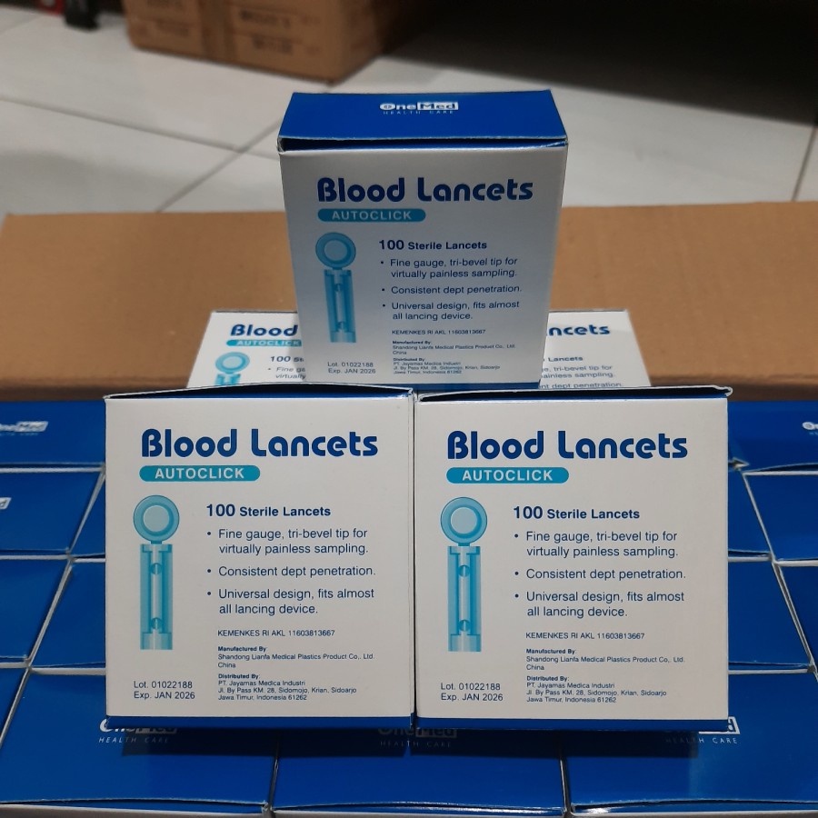 BLOOD LANCET  28G ONEMED ISI 100