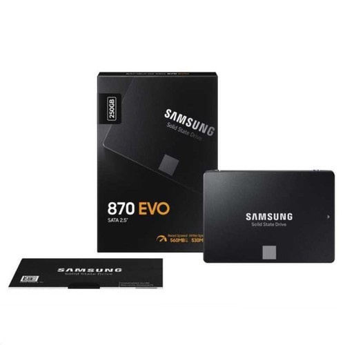 SSD Samsung 870 EVO 250GB SATA III SSD 2,5&quot;