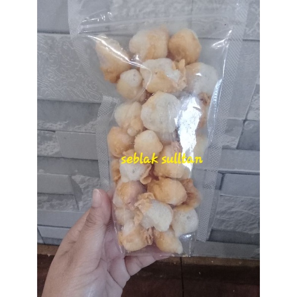 

siomay mini 100grm/siomay mini kering original/siomay gurih dau jeruk