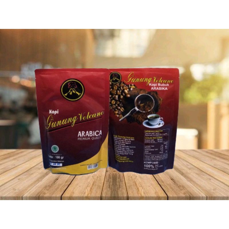 

ARABICA GUNUNG VULCANO 100gr