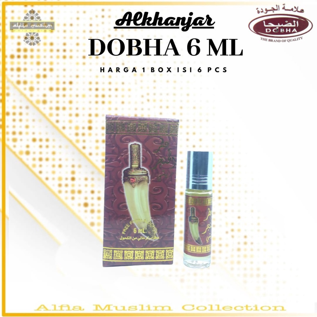 Parfum Alkhanjar Dobha 6 ML