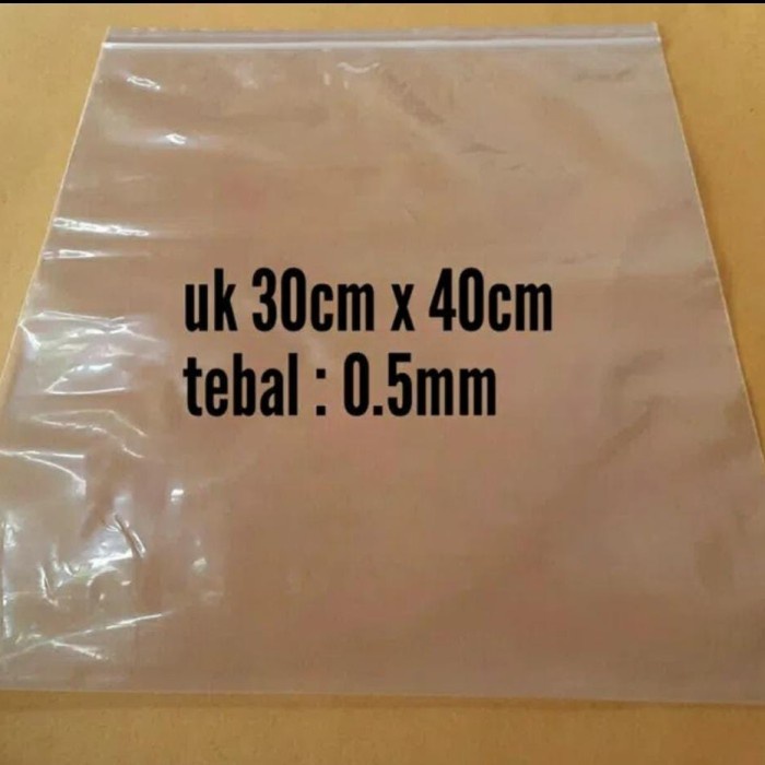 

plastik klip 30x40 isi 100