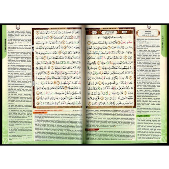 Quran Terjemahan Tajwid Warna Haramain Cordoba A5 Sedang