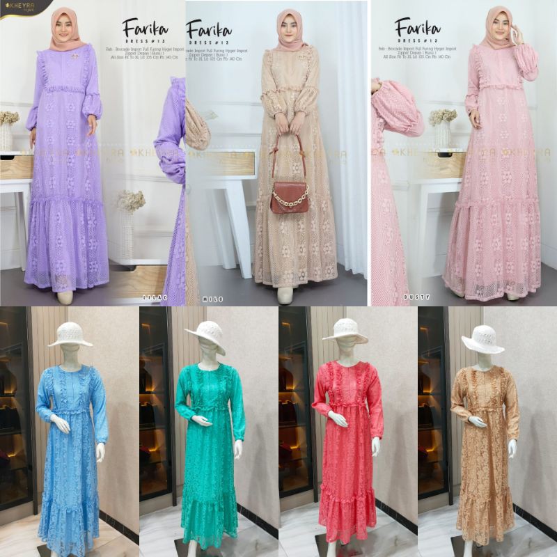 FARIKA DRESS FARIKA MAXY FARIKA KHEYRA