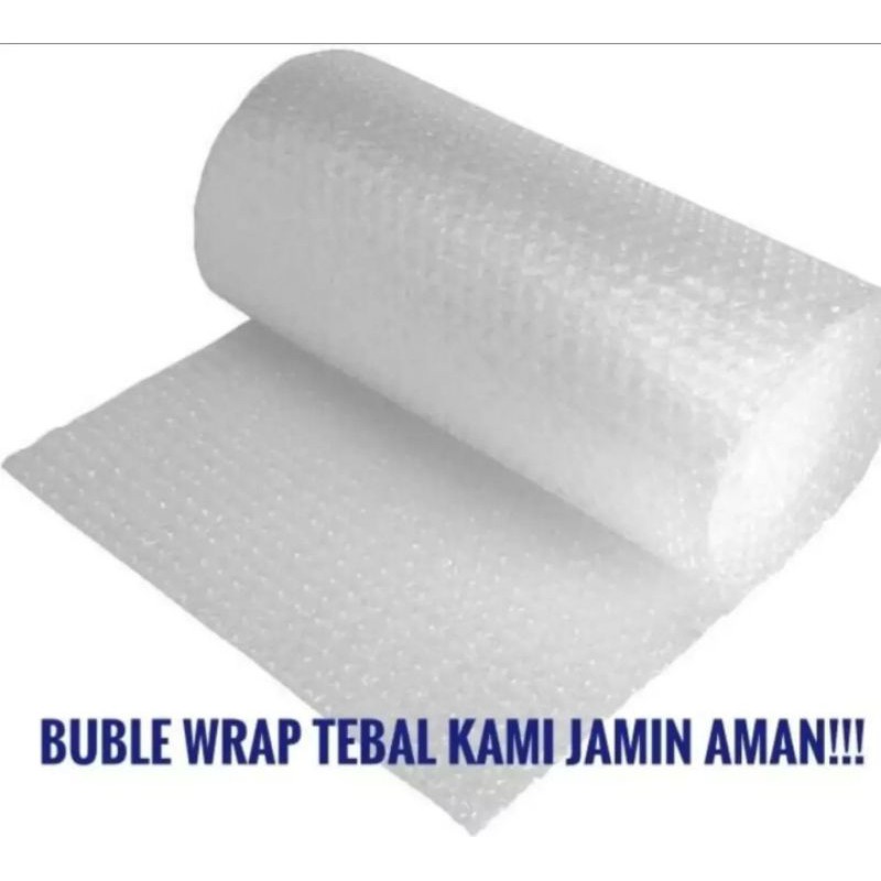 PACKING TAMBAHAN BUBLE BUBBLE WARP LAKBAN TEBAL KAMI JAMIN BARANG AMAN SAAT PENGIRIMAN