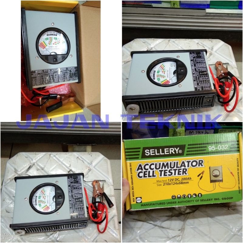 sellery accumulator cell tester 95-032 / alat tes aki
