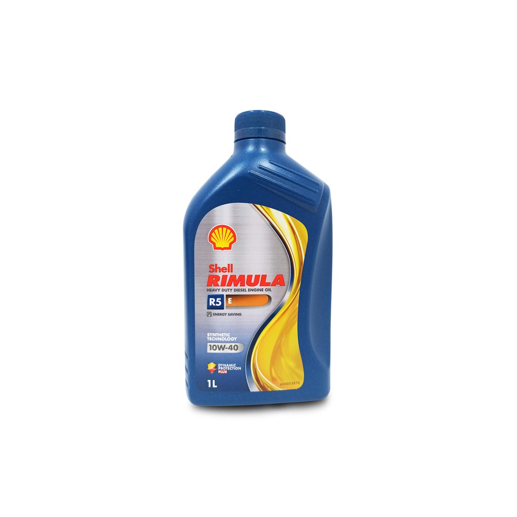 OLI SHELL RIMULA R5 E DIESEL SAE 10W-40 GALON ISI 1 LITER