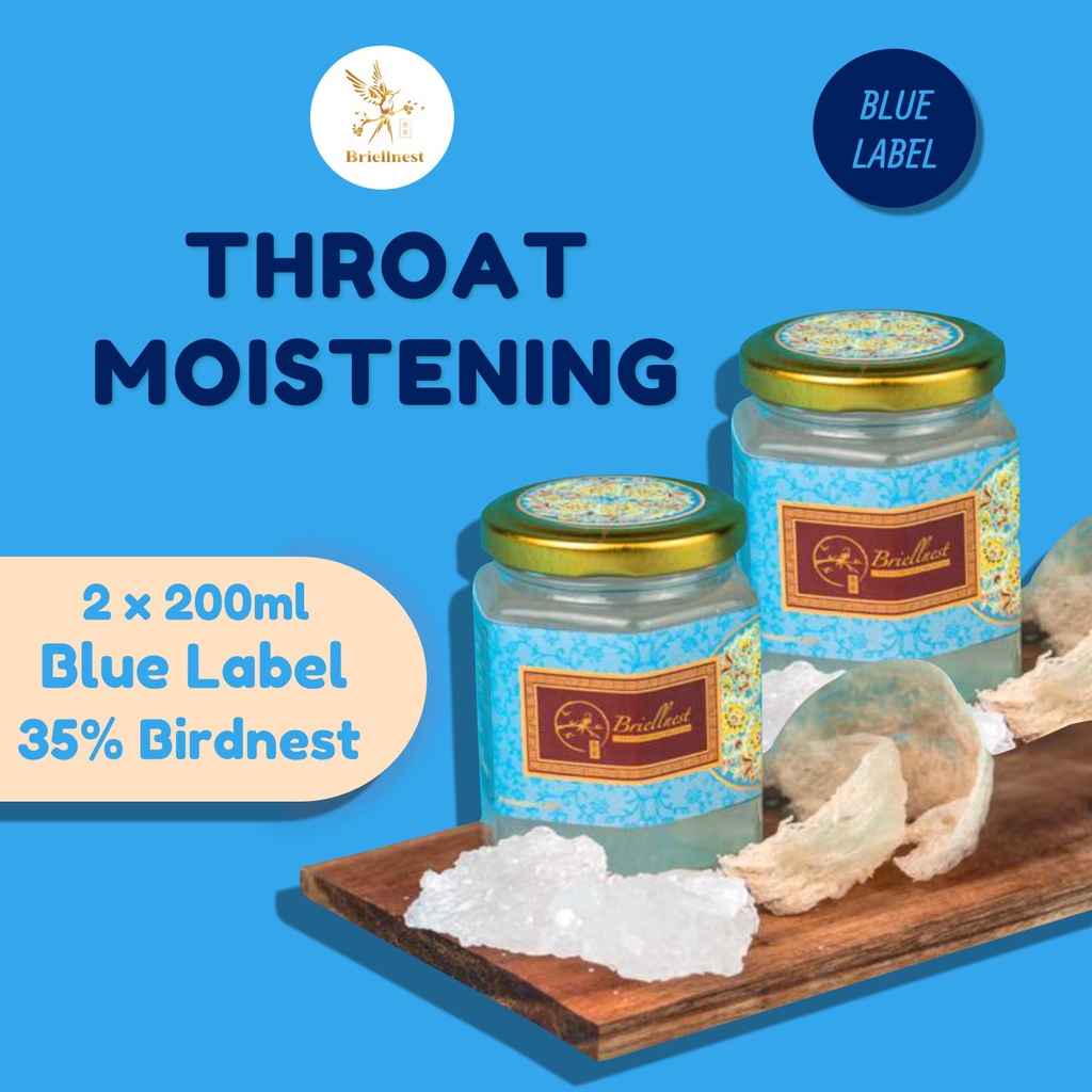

BRIELLNEST THROAT MOISTENING Minuman Sarang Burung Walet [2 x 200 ml]