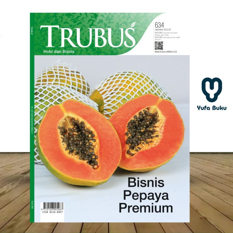 Majalah Trubus Bulan September 2022 YUFABUKU