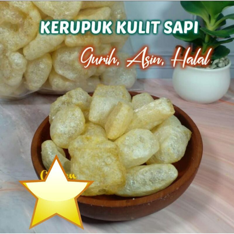 

Kerupuk kulit Sapi