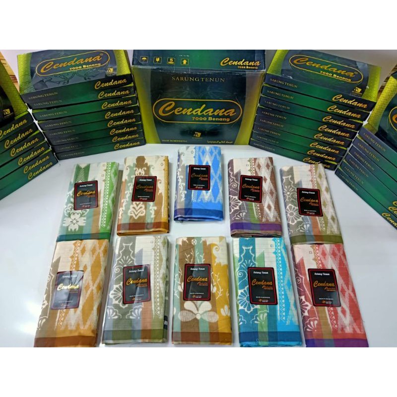 sarung cendana Toraja kembang 7000 benang