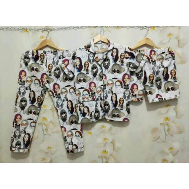 PIYAMA DEWASA 3 IN 1