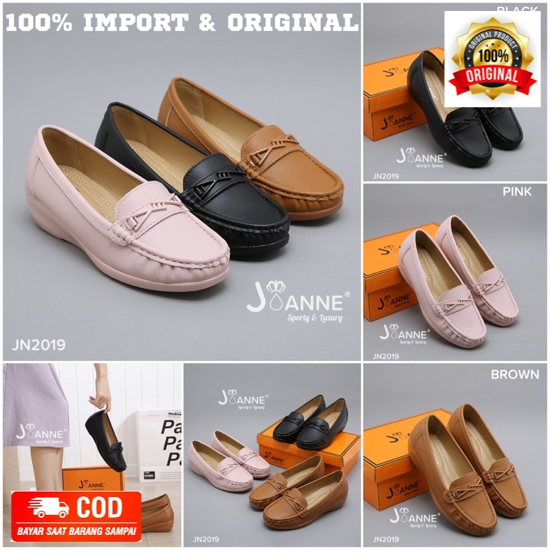 [ORIGINAL] JOANNE Wedges Shoes Sepatu Wanita #JN2019