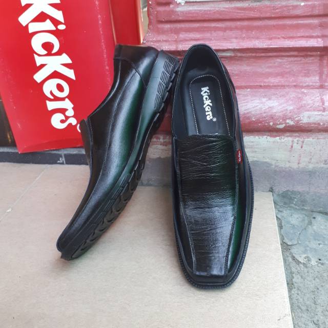F 225 BLACK Sepatu kickers kantor pria / sepatu dinas pria  /  kickers sepatu kerja pria