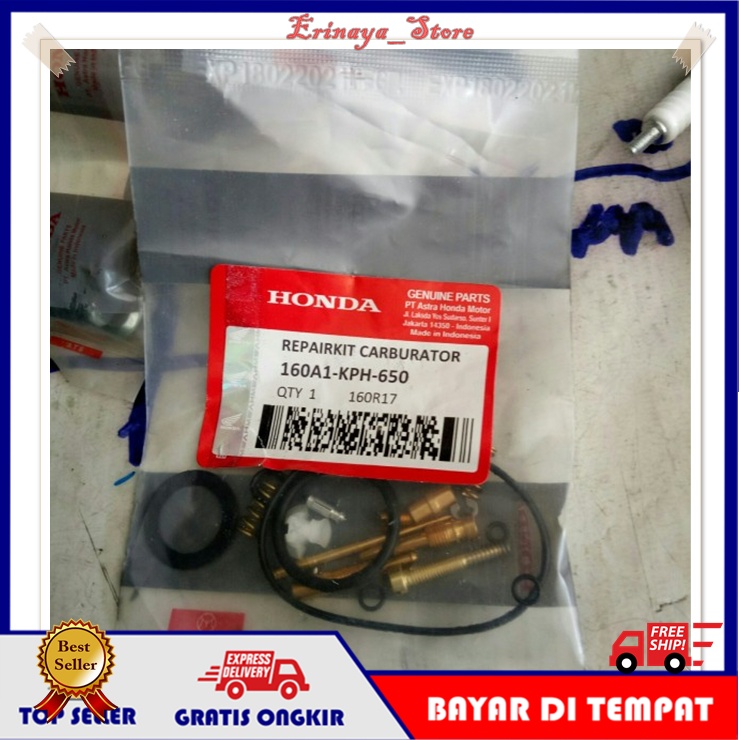 ORIGINAL AHM Repair Kit Repairkit Parkit Karburator Motor Honda Kharisma Supra X 125 Karisma KPH Ori