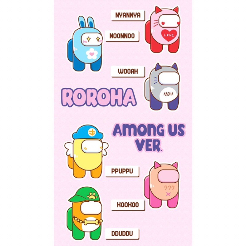 Keyring Roroha Versi Among Us