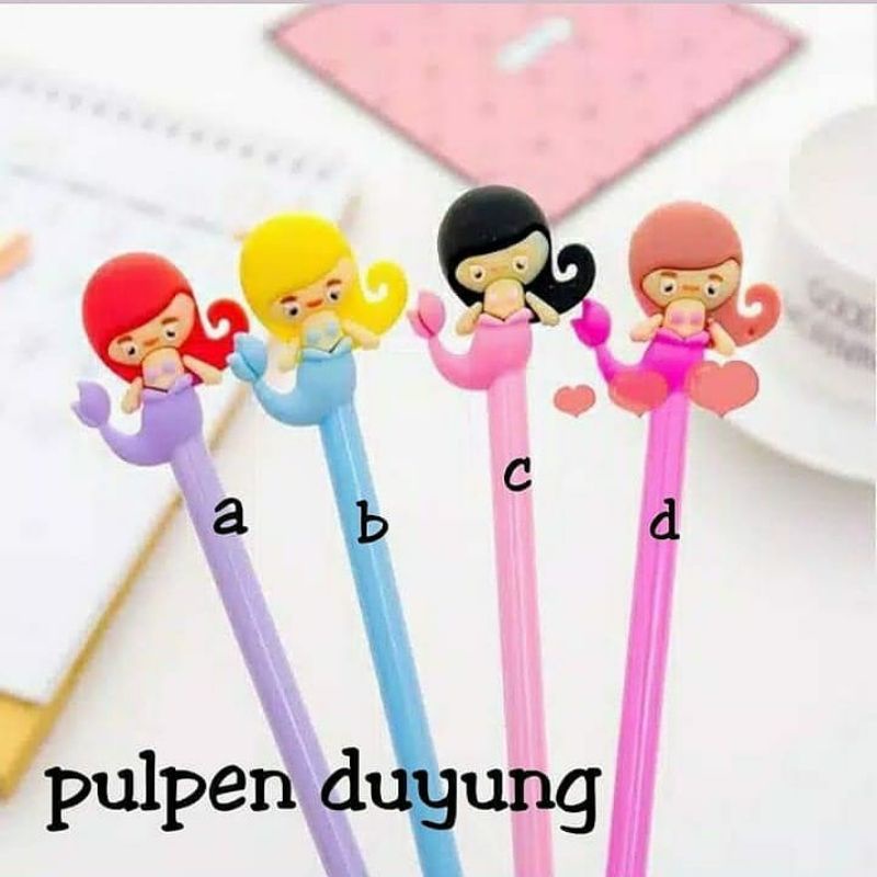 

{LB} pulpen duyung / pulpen cantik / pulpen unik