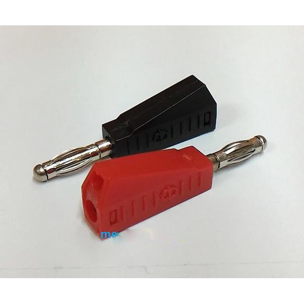 Plug / Jack Banana MH 1 set ( merah &amp; hitam ) kualitas bagus