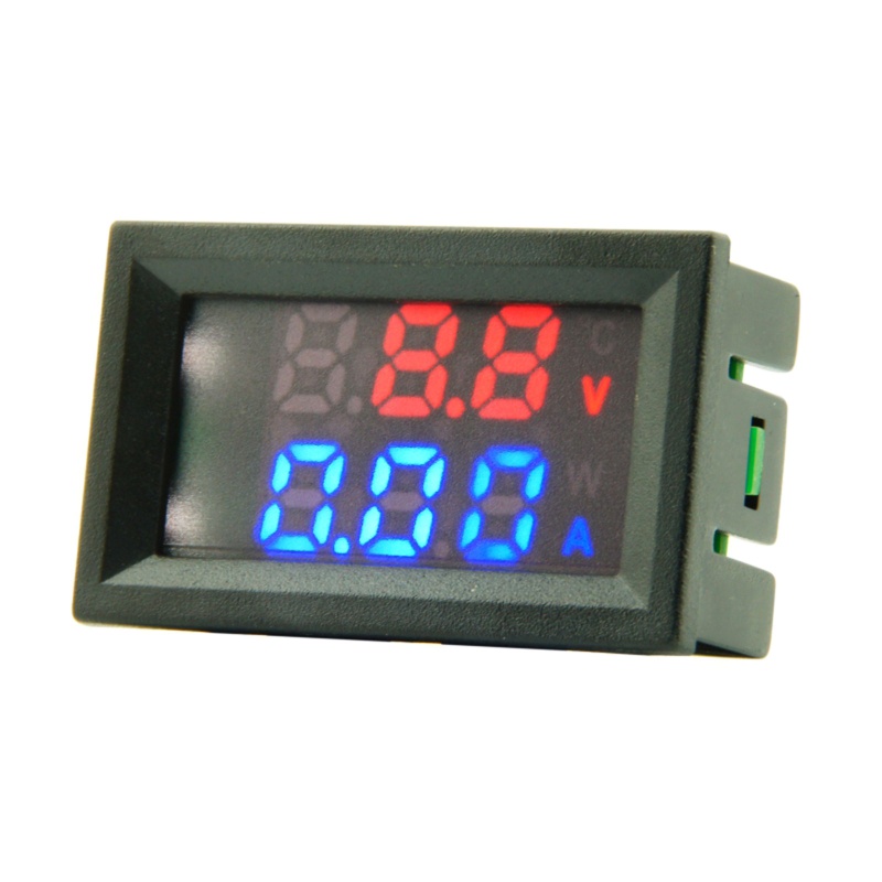 Btsg Digital Voltmeter Ammeter Micro-adjustment Voltage Current Power Meter Tester Panel Volt-Amp Watt Gauge LED Display