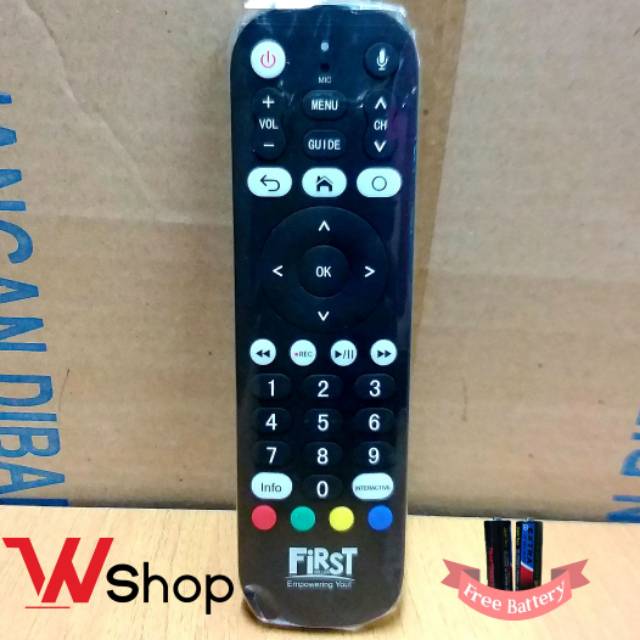 REMOT STB(SET TOP BOX) FIRSTMEDIA X1 SMARTBOX 4K PRIME