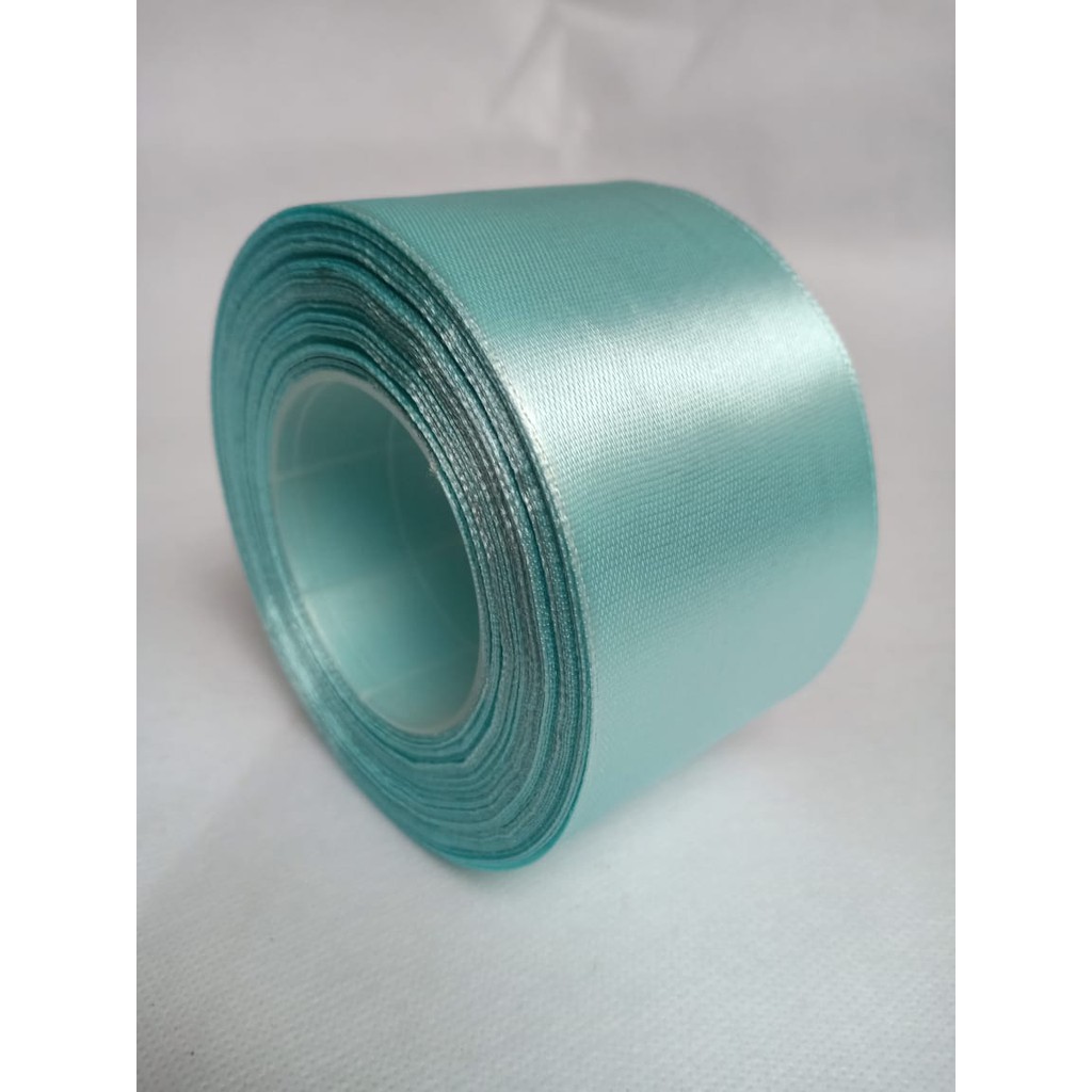 

Pita satin Hijau Tosca 1.5 inch / 4 cm Per roll