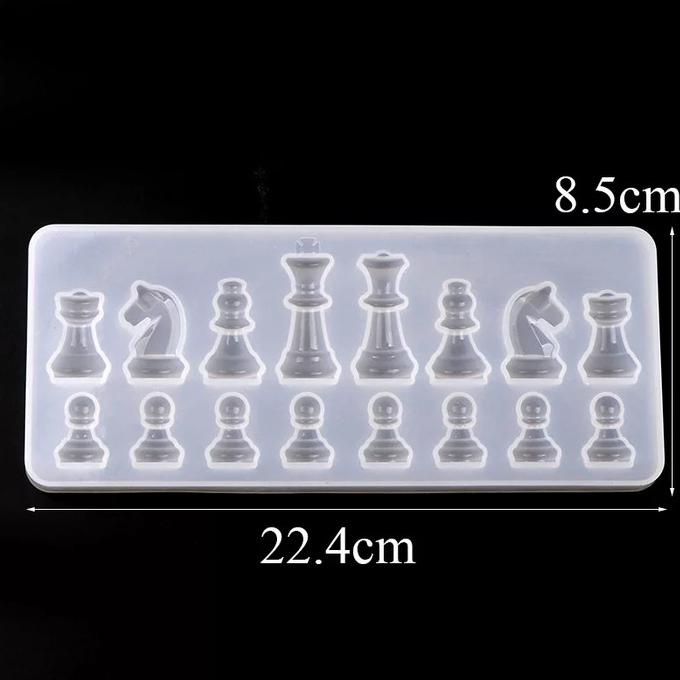 Mantap Diy Cetakan Resin Silicone Silikon Catur Chess Game Berkualitas