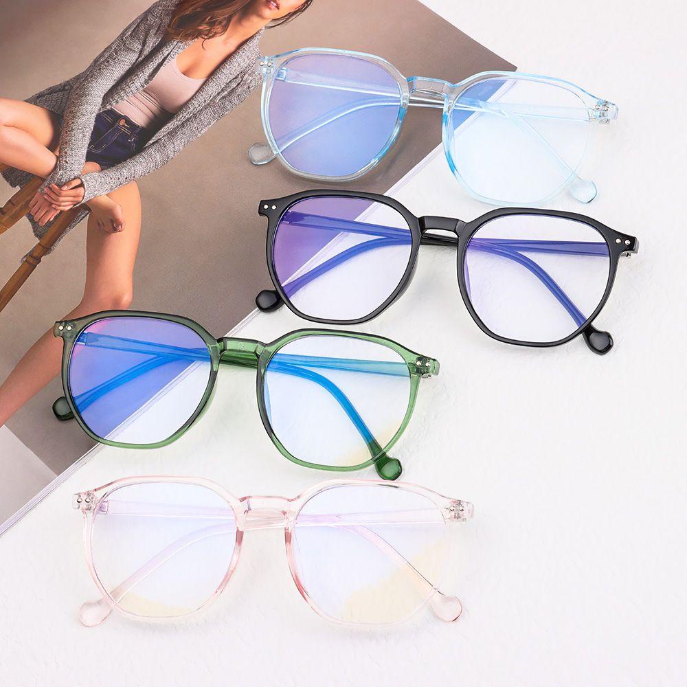 ❈ROWAN❈ Vision Care Computer Goggles Unisex Myopia Glasses Anti-UV Blue Rays Glasses Women Fashion Eyeglasses Eyewear Optical Glasses/Multicolor