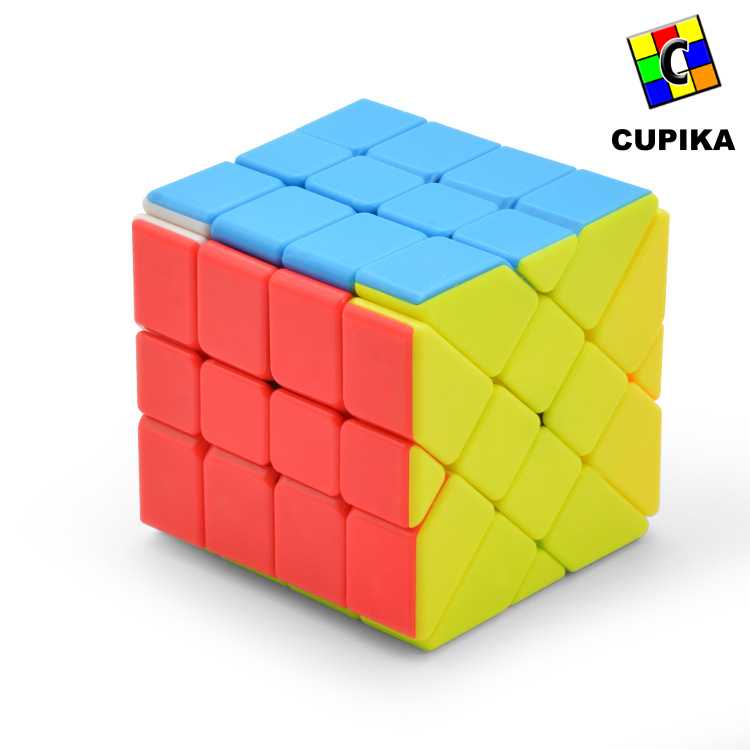 Rubik 4x4 LEFUN Stickerless Fisher Unik murah ORIGINAL