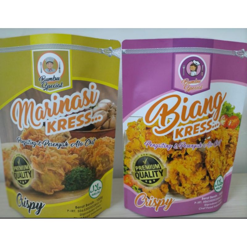 

BIANG /MARINASI PAKET USAHA 1 KILO