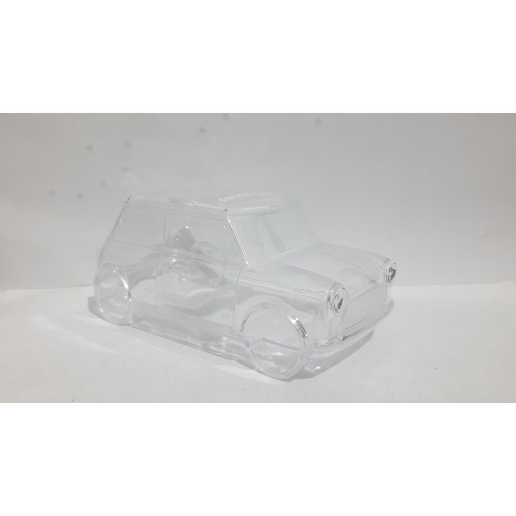 Tempat permen dan aksesoris bentuk mobil morris mini merk candylicious