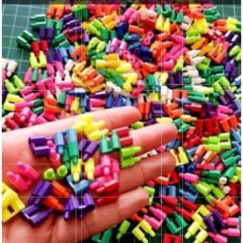 100 Gram lego roket kecil /miniset mini