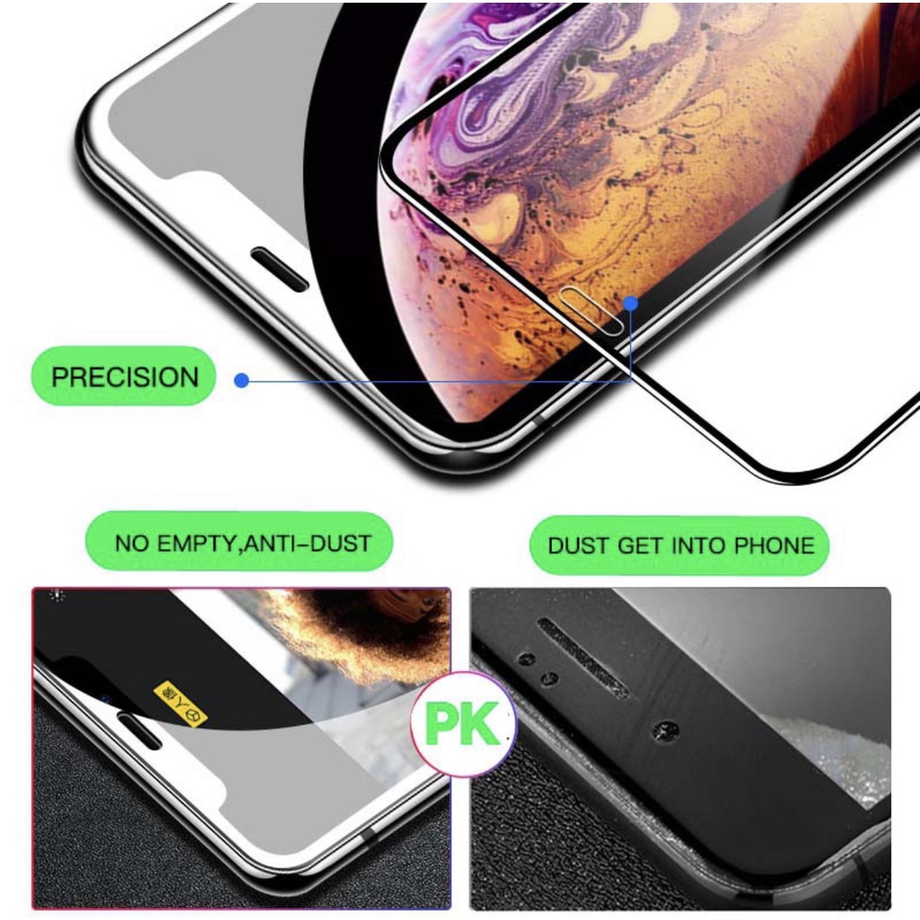 FULL LAYAR TEMPERED GLASS SAMSUNG A10 M10 A01 A40 A20 A8S A9 PRO M20 FULL COVER 20D