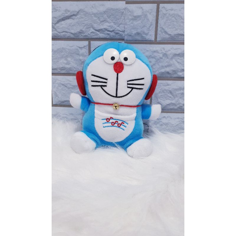 Boneka Doraemon Walkman  Musik 20 cm