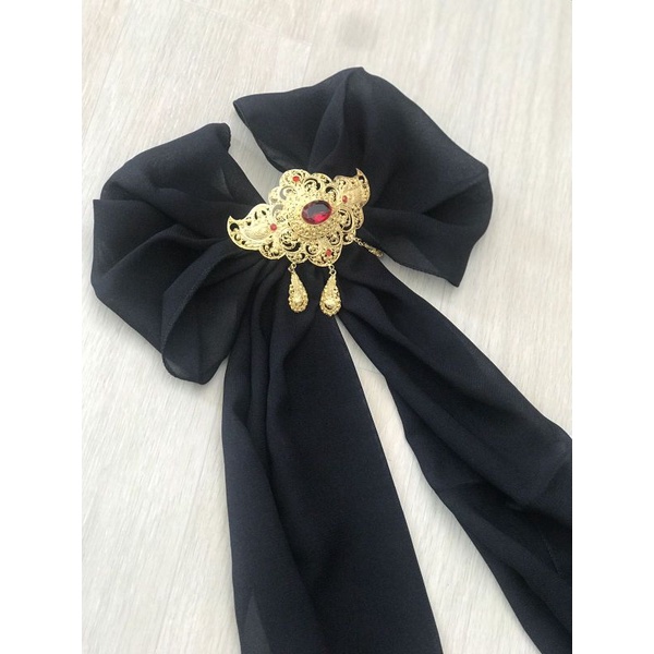 selendang sifon/icon-Hitam