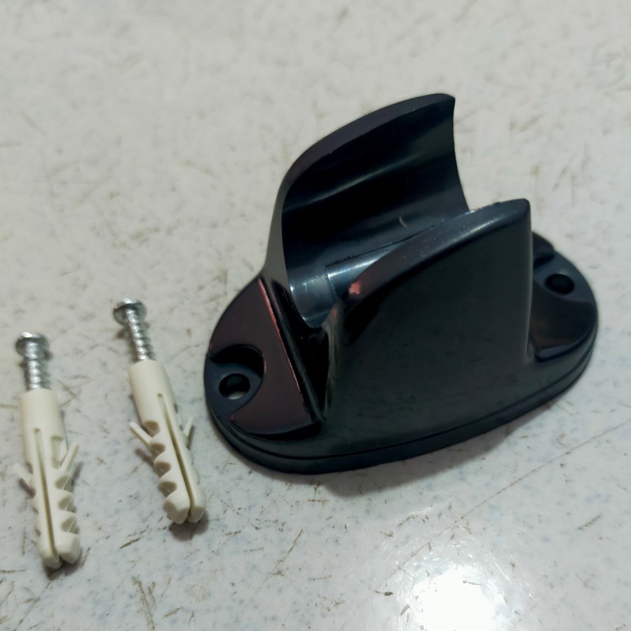 Gantungan shower / Holder / bracket/ Dudukan kepala shower Hitam
