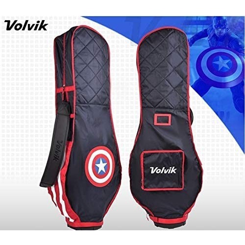 Sarung Penutup Tas Golf Volvik Marvel Captain America Golf Bag Cove
