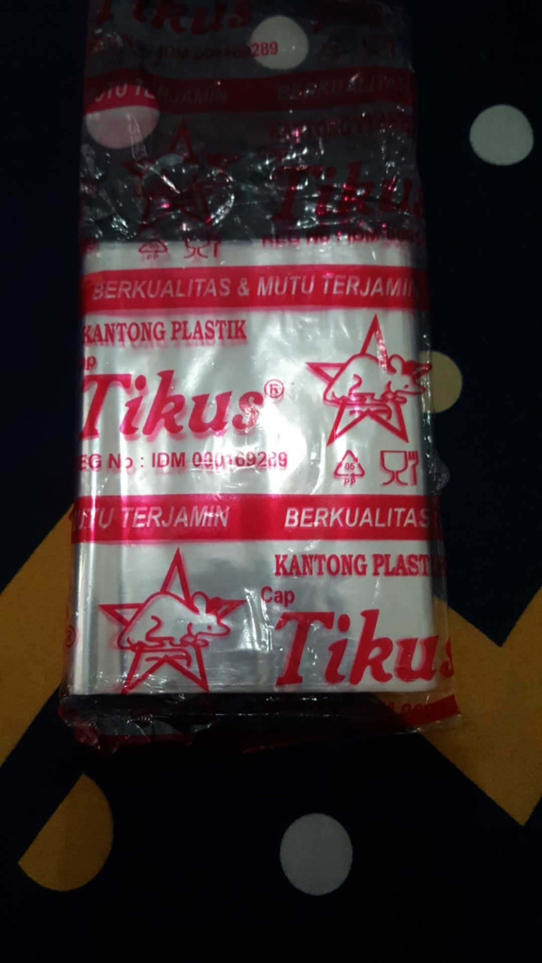 Plastik Pp Cap Tikus Ukuran 1/4 Kg
