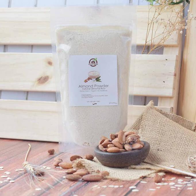 

PROMO Natural Almond Meal / Flour ( Tepung Kacang Almond ) 1 Kg