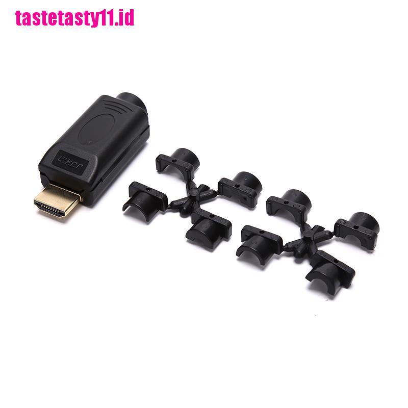 (TTID) Adaptor Konektor HDMI 2.0 Ke Papan Terminal 20P Dengan Housing