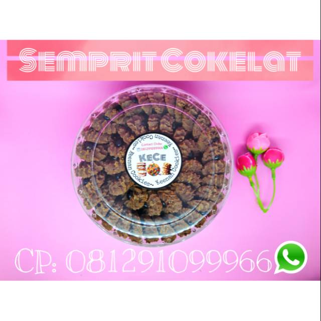 

Kue Kering Semprit Cokelat