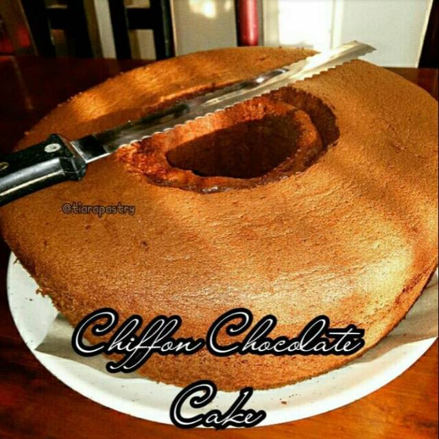 

Chiffon chocolate cake 24 cm
