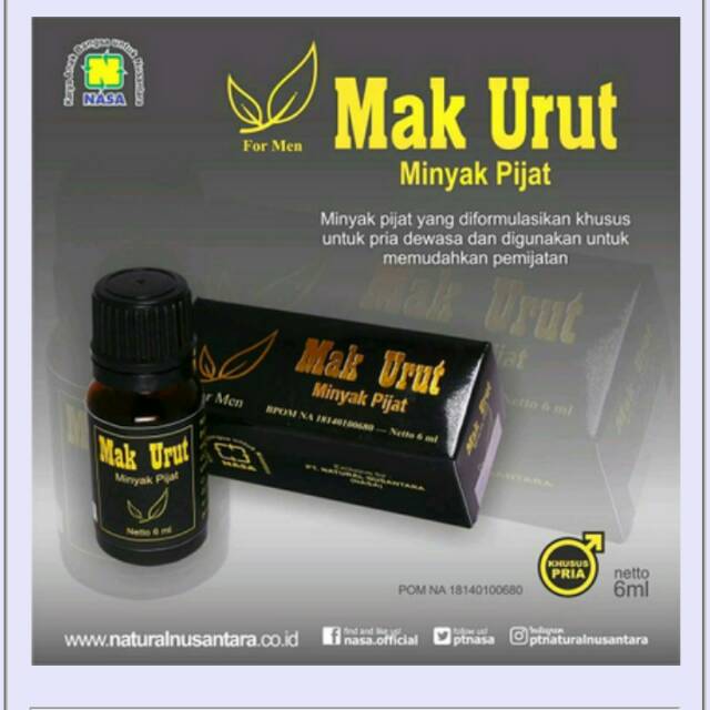 Mak Urut Natural Herbal Alami Asli Original Nasa