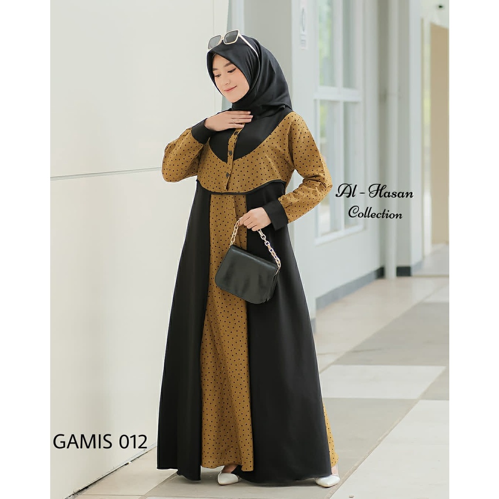 Gamis MAZAYA Polka original by Al Hasan Collection