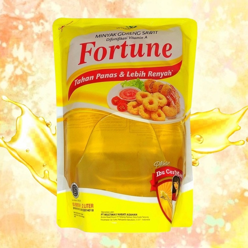 

FORTUNE Minyak Goreng 2 Liter / 2000 ml | Minyak Kemasan Refill Literan Pouch Isi Ulang Oil Murni Asli Jernih Premium Berkualitas Gorengan Fry Frying Masak Masakan Kebutuhan Dapur Kitchen Crispy Food Shoppa Corner Malang