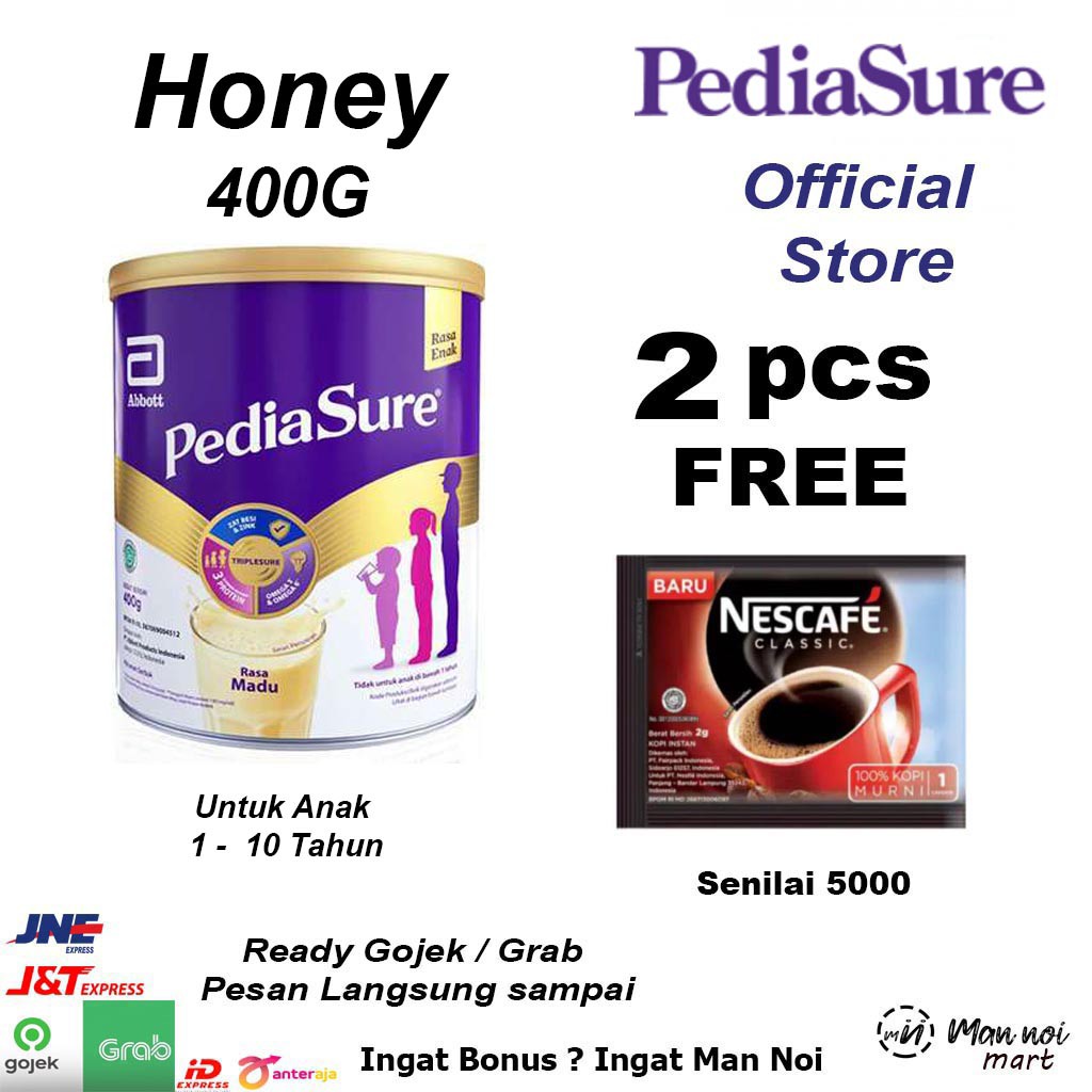 

SUSU Pediasure Triplesure 400gr madu.SUSU ANAK